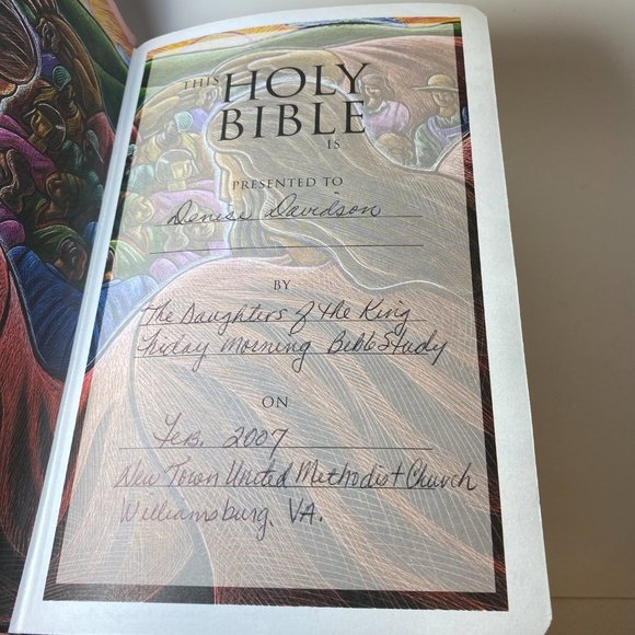 2007 Pink Holy Bible Faux Leather - Picture 6 of 7